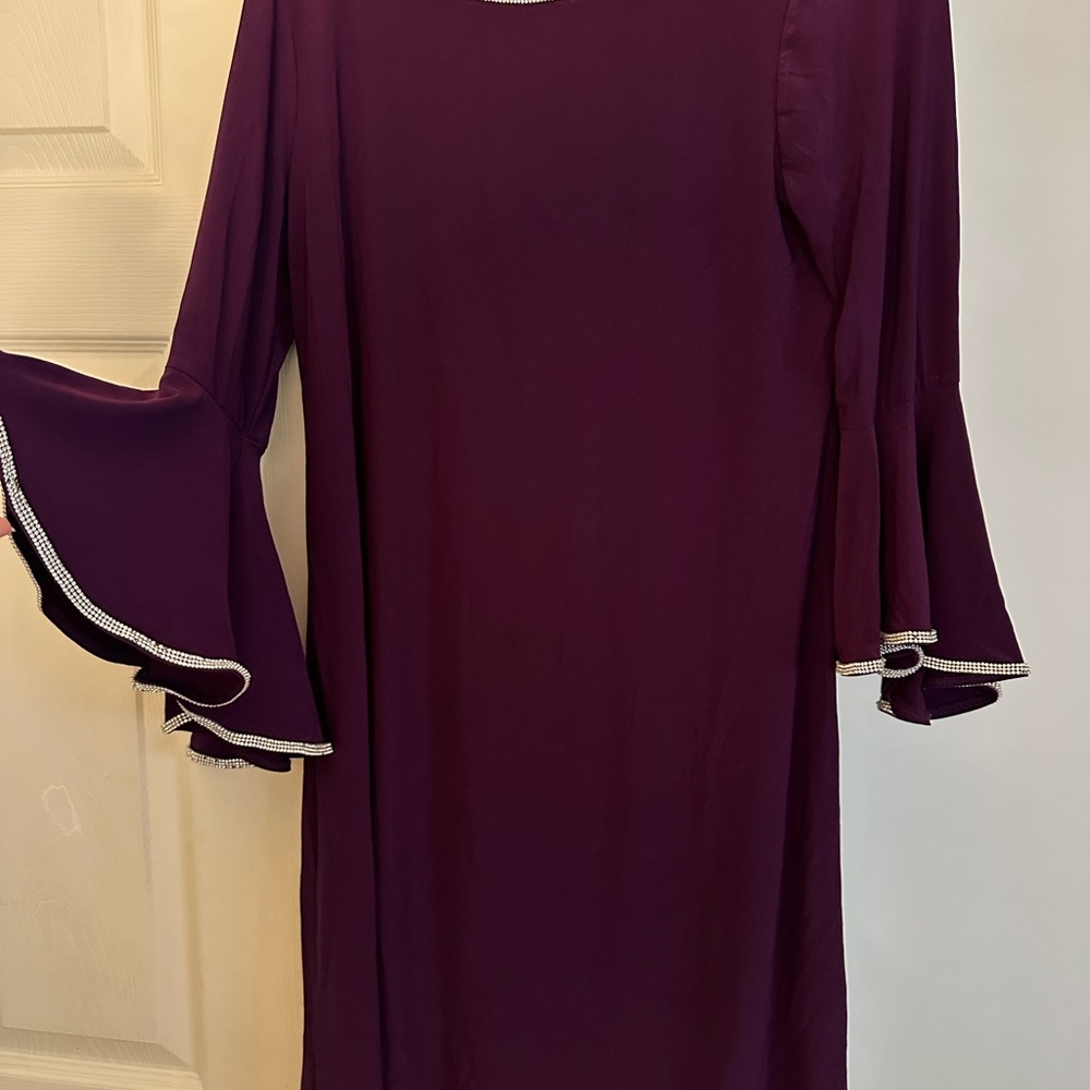 MSK Elegant Purple Women's Dress size medium